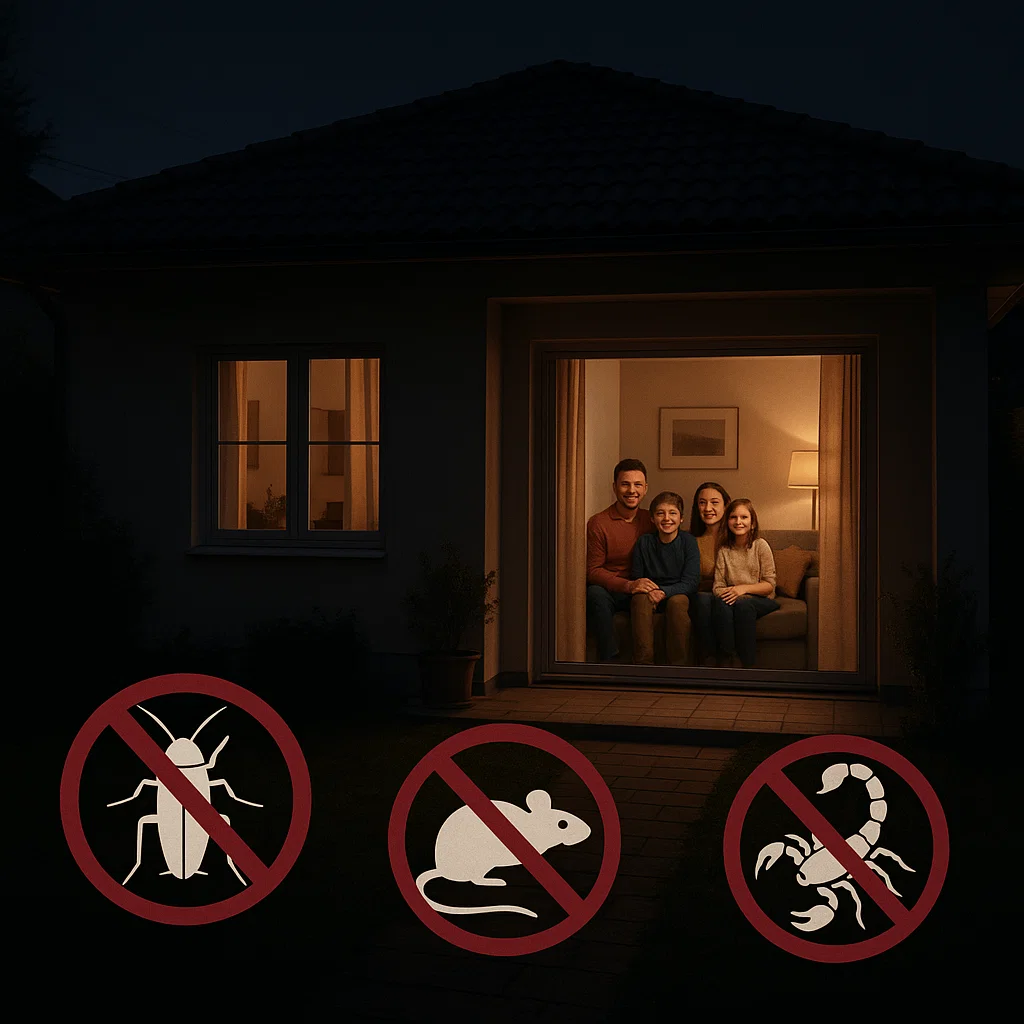 Do medo à solução: Como a dedetização traz segurança e tranquilidade para sua casa